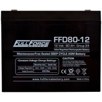 Fullriver FFD80-12 battery 12V 80Ah AGM