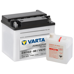 Varta GM7CZ-3D YB7C-A 507101008 battery 12V 8Ah (10h)