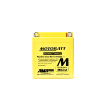 Batería Motobatt MB3U 12V 3.8Ah (10h) AGM Quadflex