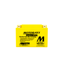 Batterie Motobatt MBT9B4 YT9B4 YT9BBS 12V 9Ah AGM Quadflex