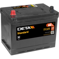 Deta DC605. Bateria de coche Deta 60Ah