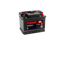 Tudor TC550. Bateria de coche Tudor 55Ah 12V