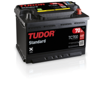 Tudor TC700. Bateria de coche Tudor 70Ah 12V