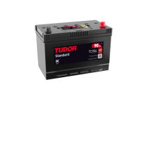 Tudor TC904. Bateria de coche Tudor 90Ah 12V