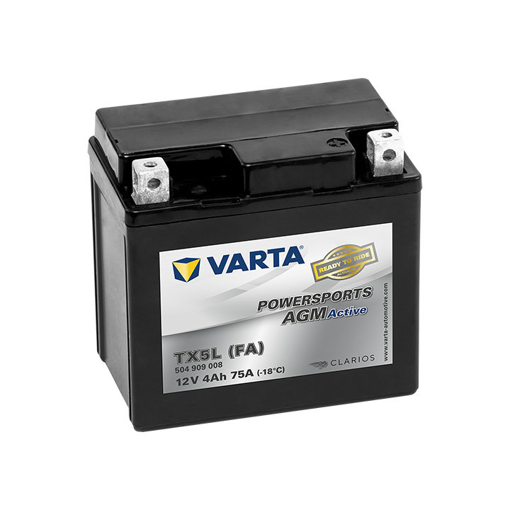 Bateria Varta YTX5L-4 504909007 4Ah - 1