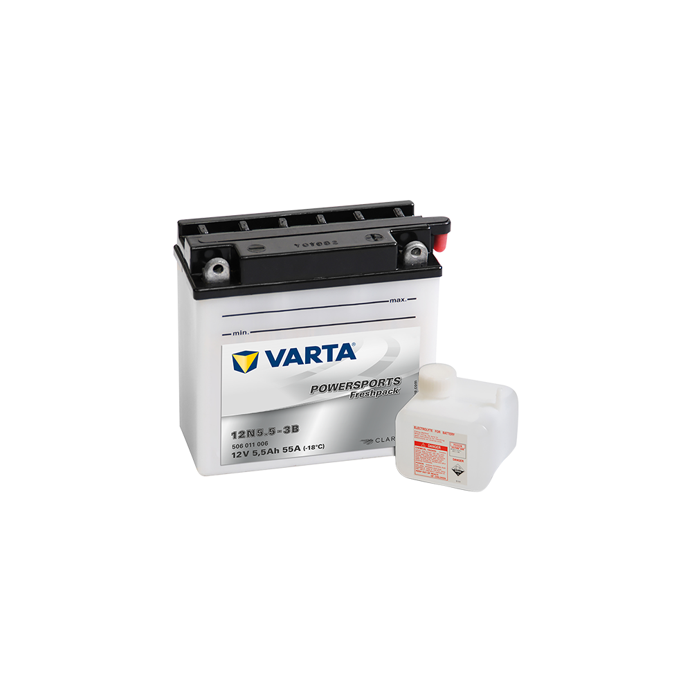 Bateria Varta 12N5.5-3B 506011004 5.5Ah - 1