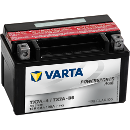 Bateria Varta YTX7A-4,YTX7A-BS 506015005 6Ah - 1