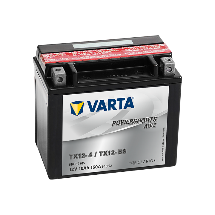 Bateria Varta YTX12-4,YTX12-BS 510012009 10Ah - 1