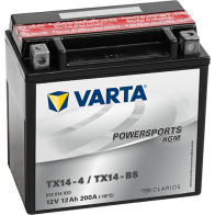 Bateria Varta YTX14-4,YTX14-BS 512014010 12Ah - 1