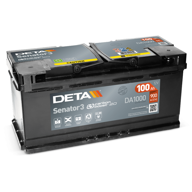 Batteria Deta DA1000 12V 100Ah