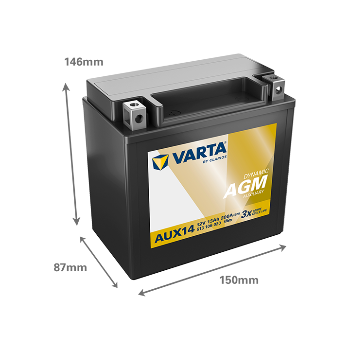Bateria Varta AUX14 13Ah - 2
