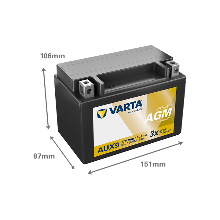 Bateria Varta AUX9 9Ah - 2