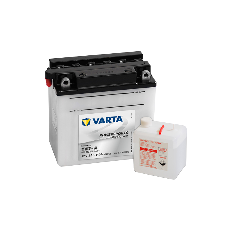 Batterie Varta YB7-A 508013008 12V 8Ah (10h)