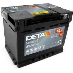 Bateria Deta DA640 12V 64Ah