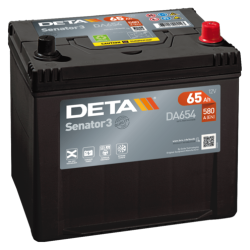 Batterie Deta DA654 12V 65Ah