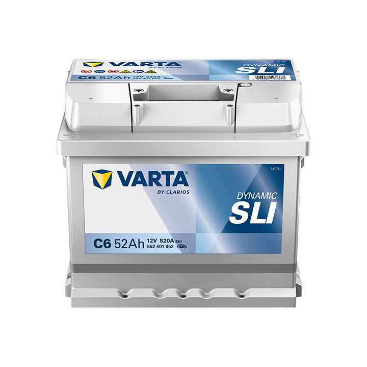 Bateria Varta C6 52Ah - 1