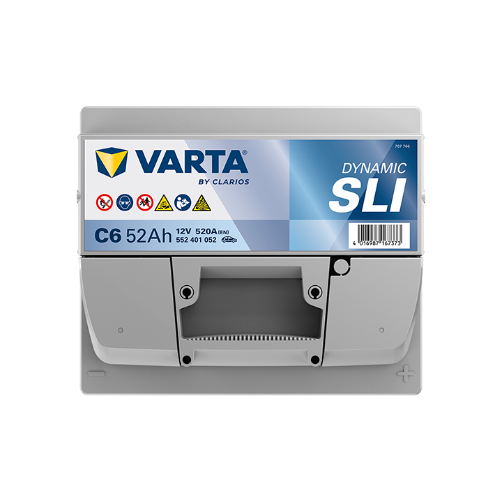 Bateria Varta C6 52Ah - 4