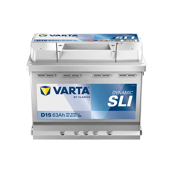 Bateria Varta D15 63Ah - 1