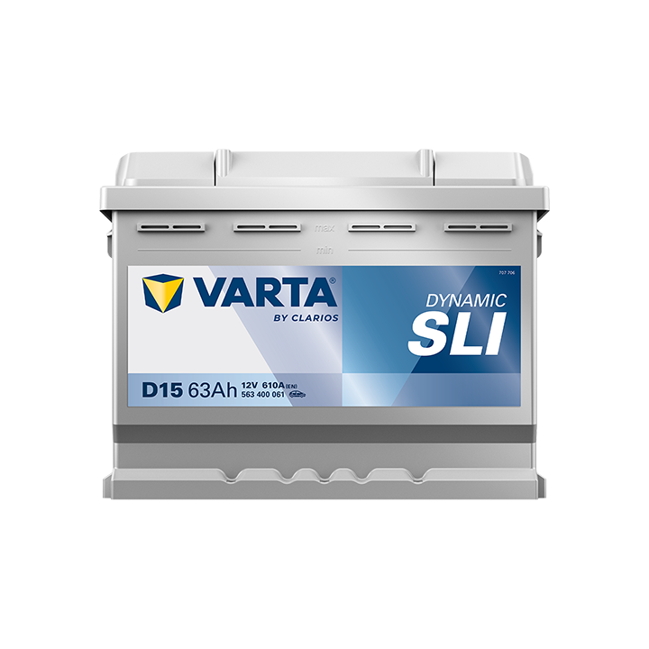Bateria Varta D15 63Ah - 3