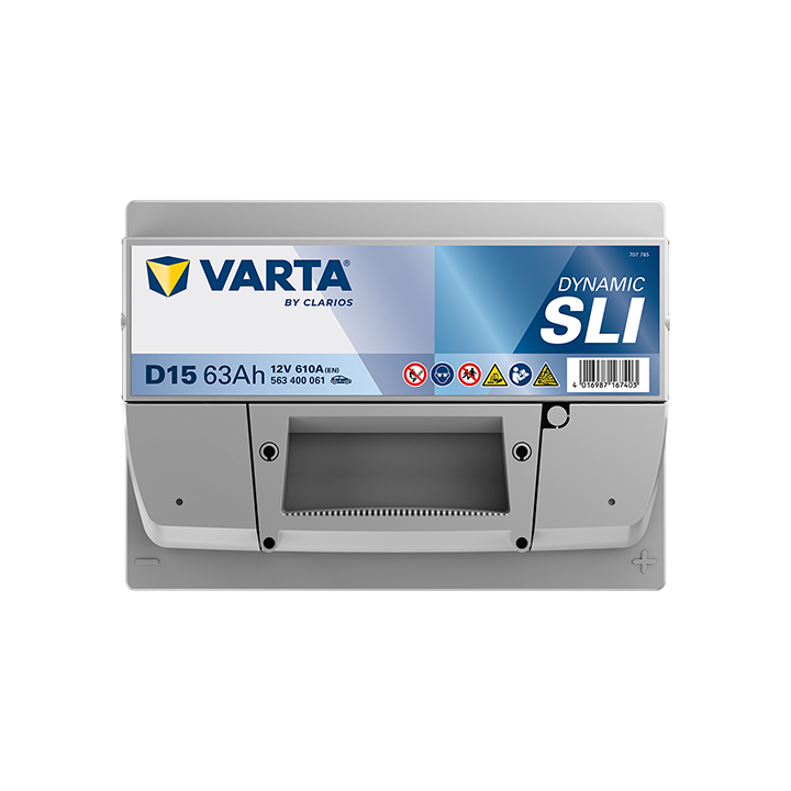 Bateria Varta D15 63Ah - 4