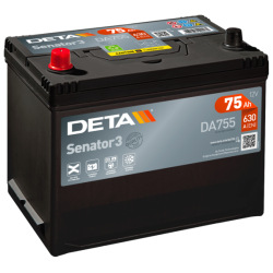 Batería Deta DA755 12V 75Ah