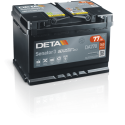 Batería Deta DA770 12V 77Ah
