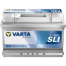 Bateria Varta E43 72Ah - 1