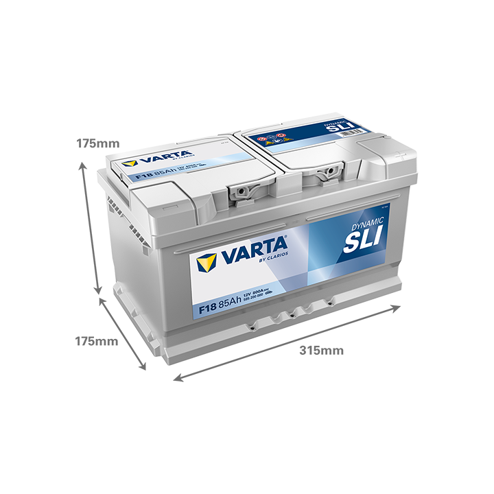 Bateria Varta F18 85Ah - 2