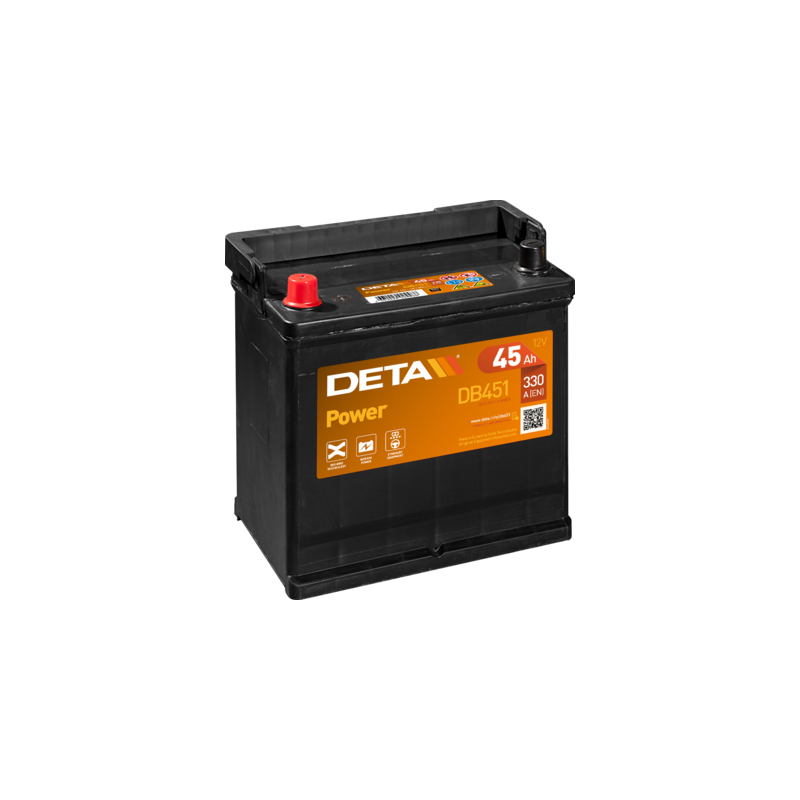 Bateria Deta DB451 12V 45Ah