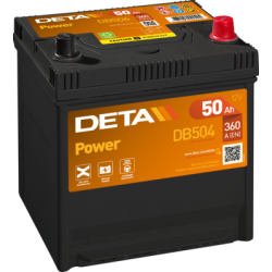 Bateria Deta DB504 12V 50Ah