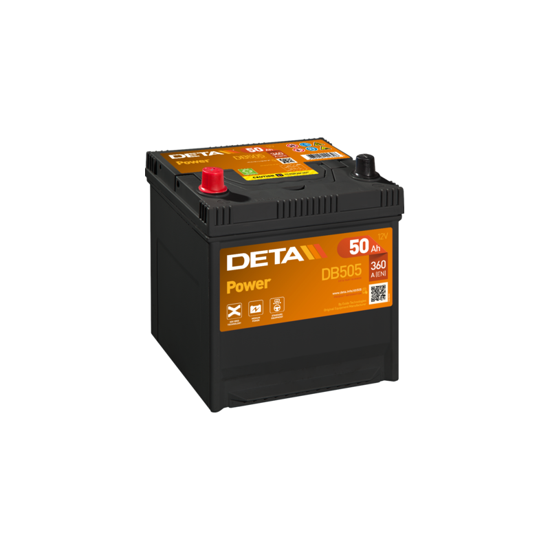 Bateria Deta DB505 12V 50Ah