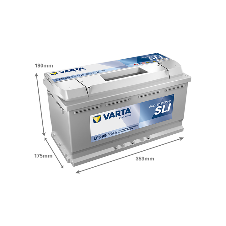 Bateria Varta LFS95 95Ah - 2