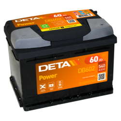 Bateria Deta DB602 12V 60Ah