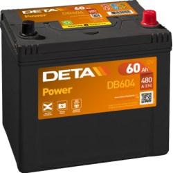 Batterie Deta DB604 12V 60Ah
