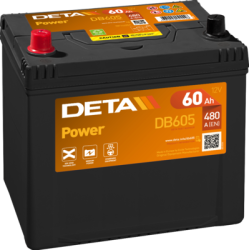 Bateria Deta DB605 12V 60Ah