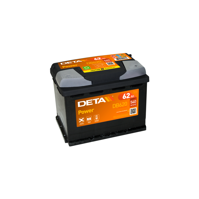 Batería Deta DB620 12V 62Ah