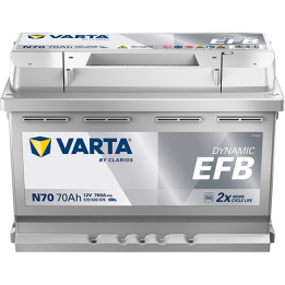 Bateria Varta N70 70Ah - 1