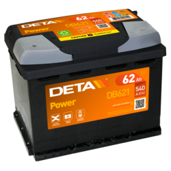 Batterie Deta DB621 12V 62Ah