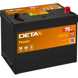 Batterie Deta DB704 12V 70Ah