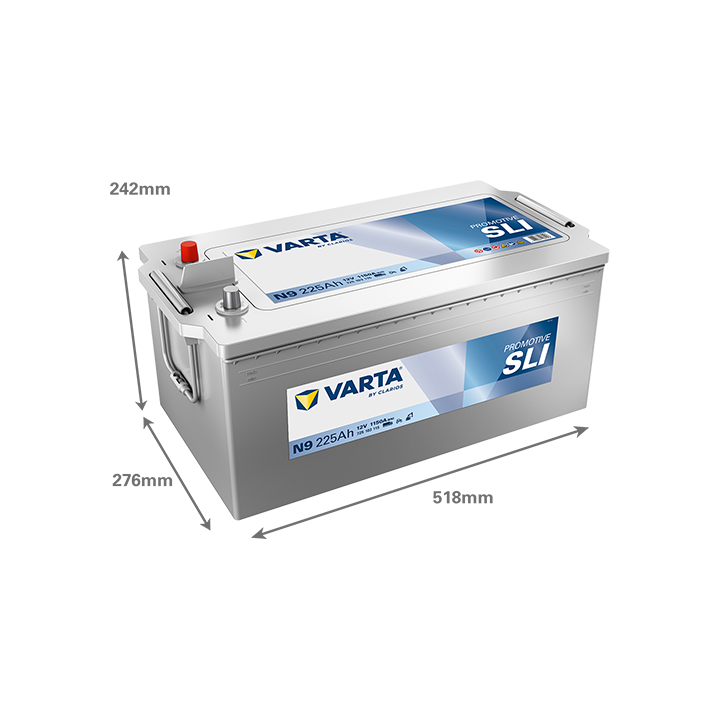 Bateria Varta N9 225Ah - 2