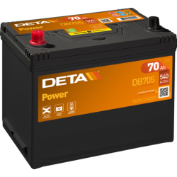 Batterie Deta DB705 12V 70Ah