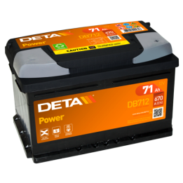 Bateria Deta DB712 71Ah - 1