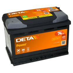 Deta DB741 battery 12V 74Ah