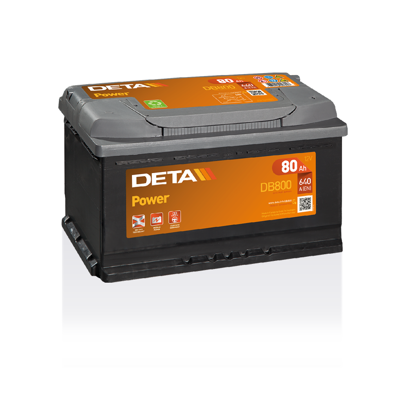 Batería Deta DB800 12V 80Ah