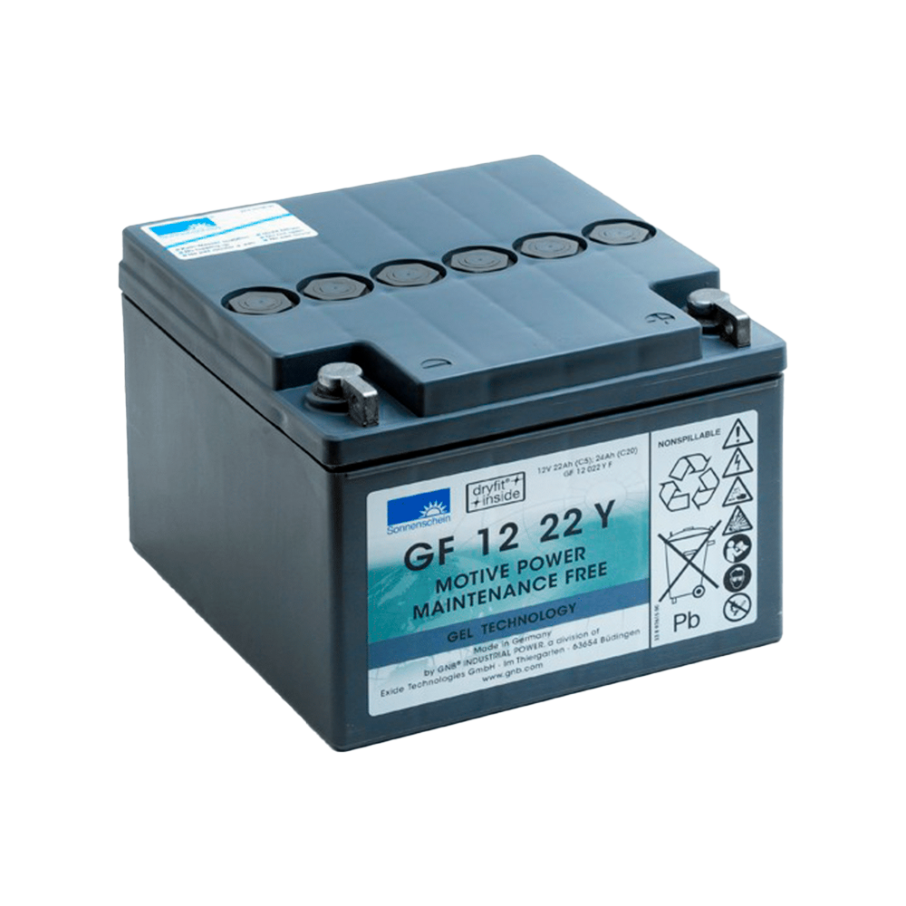 Batería para silla de ruedas Sonnenschein GF12022YF 24Ah 12V | eurobateria.es