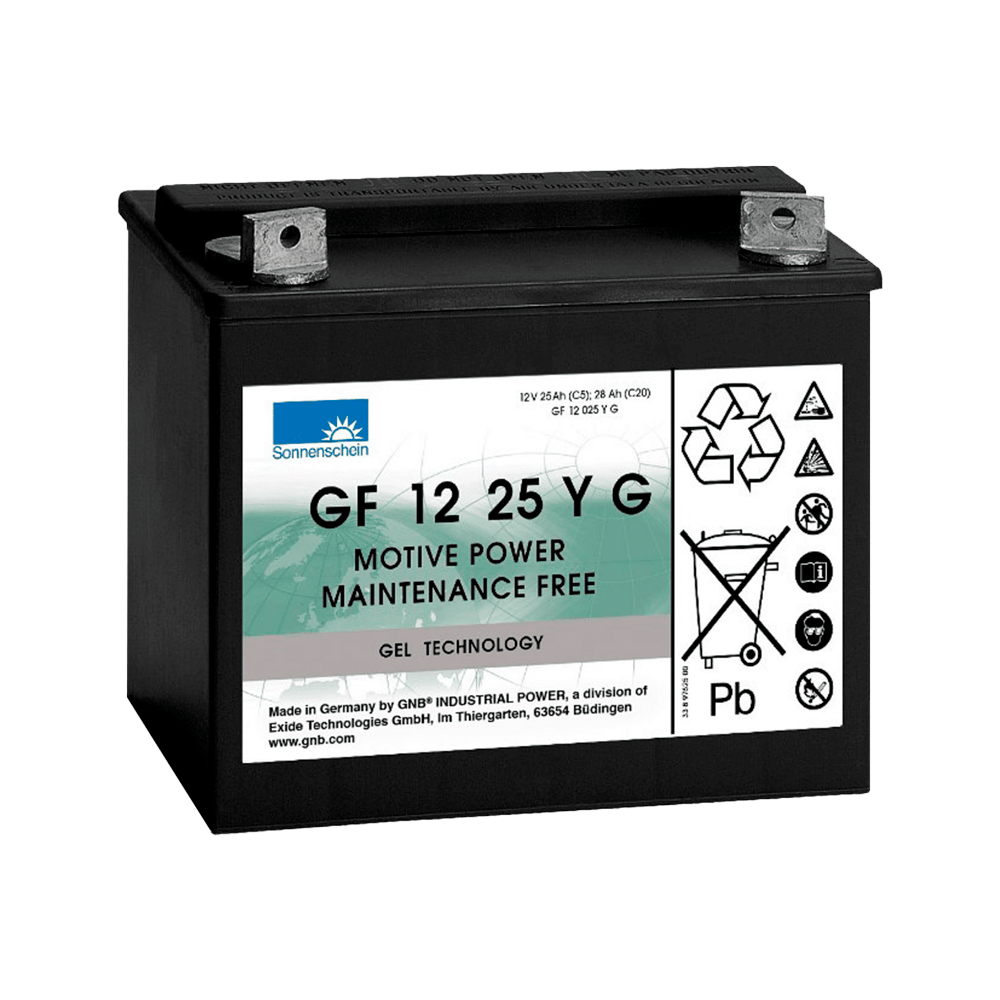 Batería para silla de ruedas Sonnenschein GF12025YG 28Ah 12V | eurobateria.es