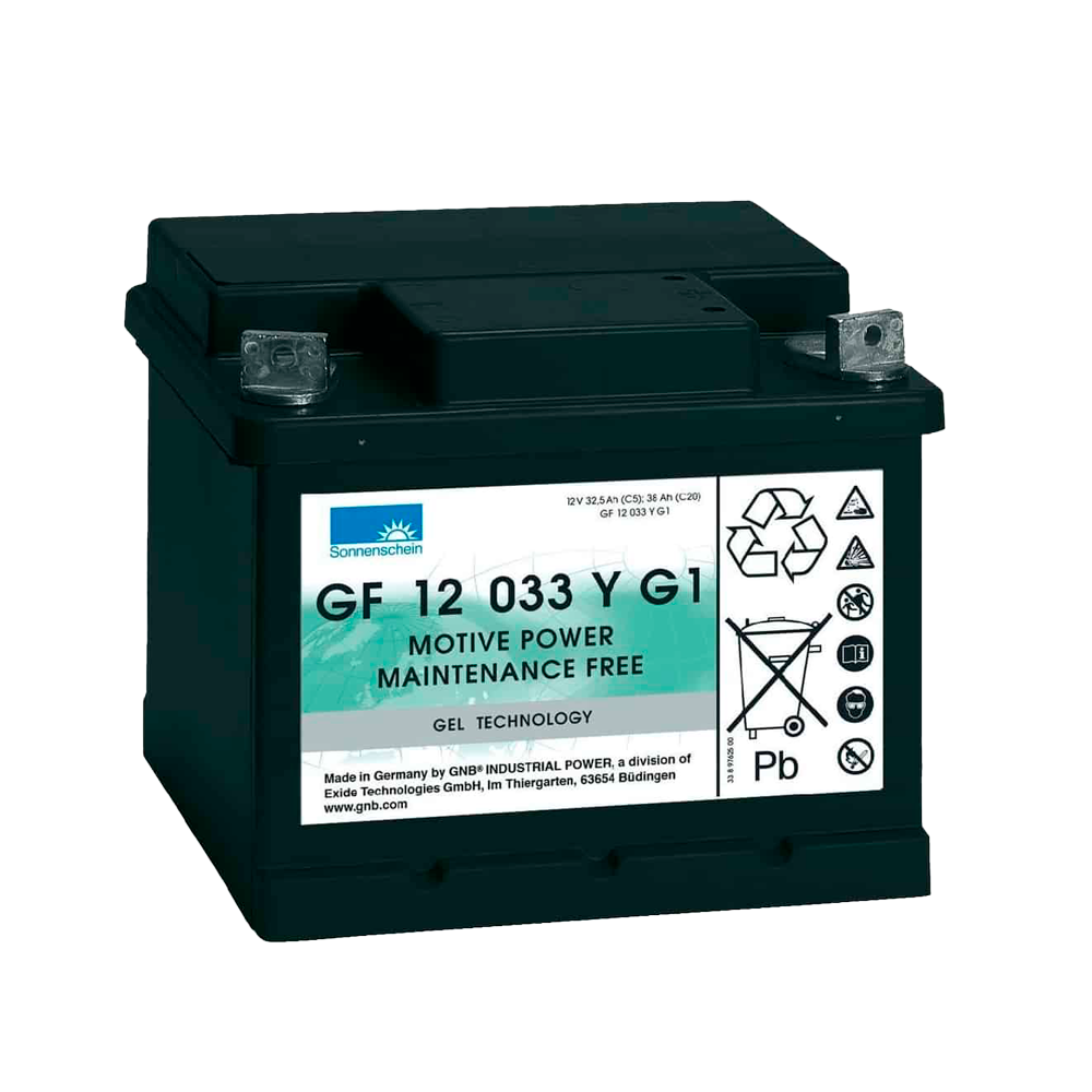 Mobilitätsbatterie Sonnenschein GF12033YG1 38Ah 12V | eurobateria.es
