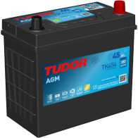 Batería auxiliar Tudor TK454 45Ah 12V 380A | eurobateria.es
