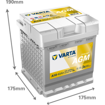 Bateria auxiliar Varta A10 40Ah 12V 420A | eurobateria.es