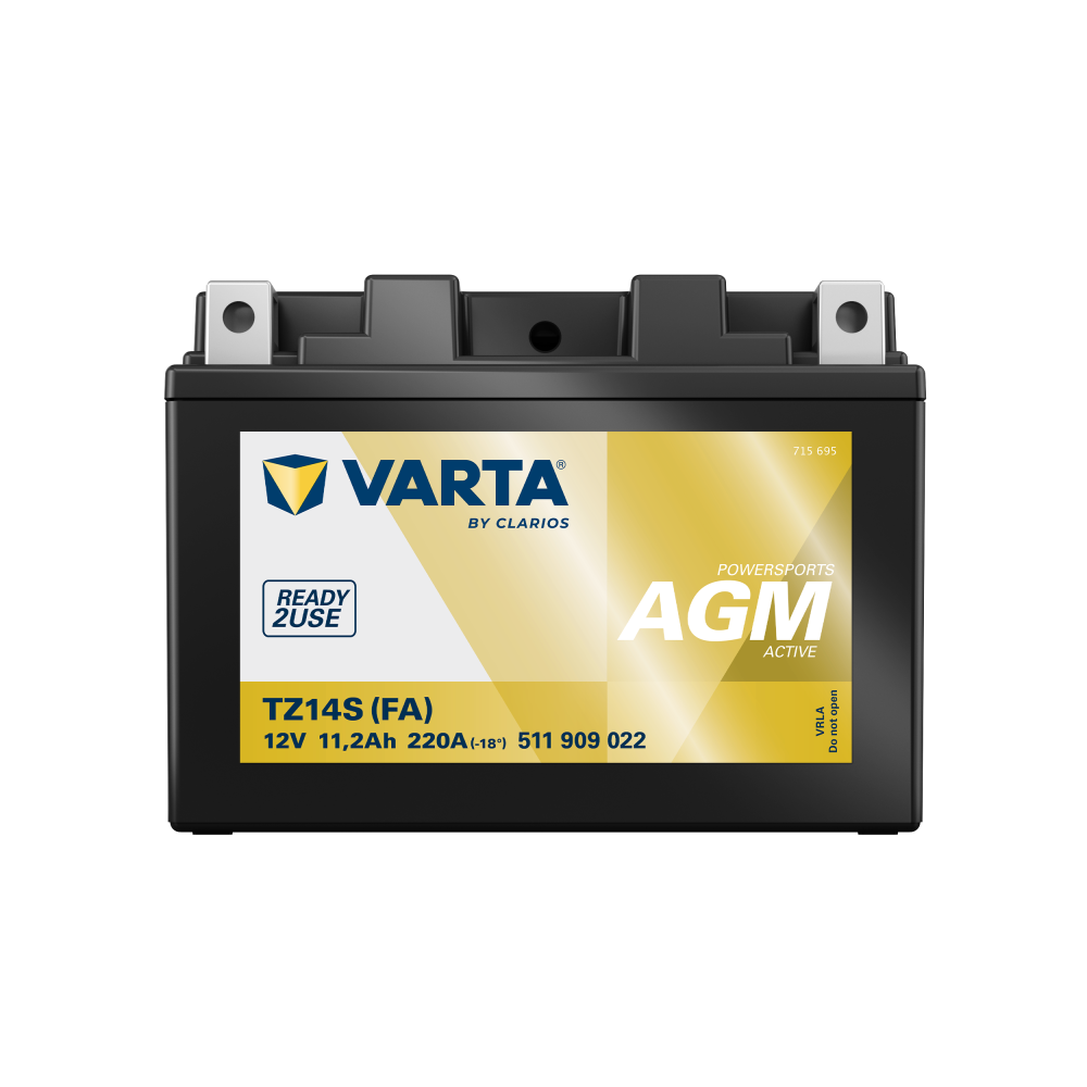 Motorradbatterie Varta 511909022 11Ah 12V 220A | eurobateria.es